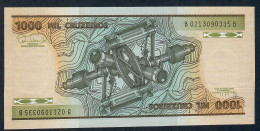 BRAZIL P201d 1000 CRUZEIROS 1986 Signature 9  UNC. - Brasil