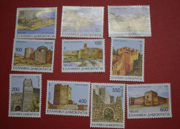 Stamps Greece 1998  MNH Castles - Unused Stamps