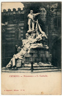 CREMONA - MONUMENTO A G. GARIBALDI - 1900 - Vedi Retro - Formato Piccolo - Cremona