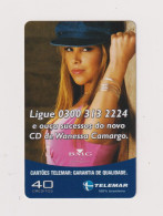 BRASIL -   Wanessa Camargo Inductive Phonecard - Brazilië
