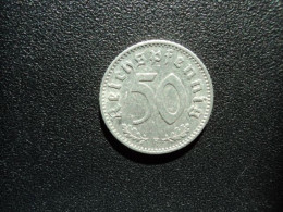 ALLEMAGNE * : 50 REICHSPFENNIG    1944 F   KM 96     SUP - 50 Reichspfennig