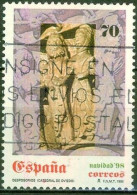 Détail De Chapiteau, Cathédrale D'Oviedo - ESPAGNE - Noel - N° 3166 - 1998 - Used Stamps