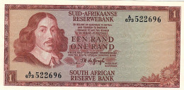 SOUTH AFRICA P110b 1 RAND 1967 Type 1966 Signature 5     AU++/UNC. - South Africa