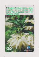 BRASIL -   Flowers Inductive Phonecard - Brazil