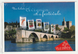 Collector 2012 - Avignon - Ville De Festivals - 10 TVP - Neuf Scellé - Autoadhesif - Autocollant - Collectors