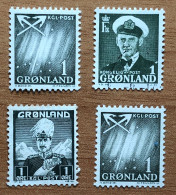 Greenland - 1938 To 1963 - Used Stamps