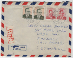 TURKEY,TURKEI,TURQUIE ,GÖREME ,URGUP  TO ISTANBUL , ,1971 COVER - Lettres & Documents