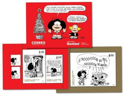 Argentina 2017 Booklet Christmas, Mafalda, Comics Complete And Closed MNH - Nuevos