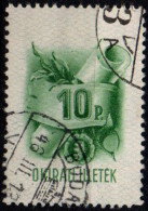 Ungheria - 1945 OKIRATI ILLETEK - Postage Revenue 10 P. USED - Revenue Stamps