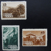 Sowjetunion Mi 1041-1044 * , Sc 1052-1055 MH , Kurorte , Unvollständig / Incomplete - Unused Stamps