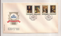 P5 Plic FDC ROMANIA - Prima Zi A Emisiunii - Socfilex III, Bucuresti 1973 - First Day Cover ,uncirculated - FDC