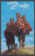 127713/ PÍSAC, Natives In Sunday Dress - Perú