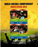 Tuvalu 2010 Football  Soccer MNH - 2010 – South Africa