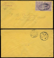 COSTA RICA. 1894. Grecia (?) - USA. Via San Jose. Fkd Env. VF. - Costa Rica