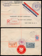 COSTA RICA. 1960. San Jose - USA. Registered Austrian Consular Mail Fkd Env. PAR Label. XF. - Costa Rica