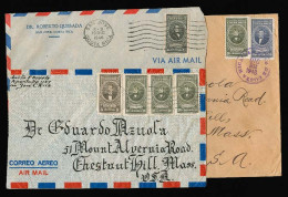 COSTA RICA. C.1946-8. 3 Covers / 85c. VF. - Costa Rica