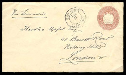 COSTA RICA. 1892. S. Jose / UK. 10c. Stat Env / Via Limon. VF. - Costa Rica