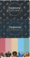 Carte Cadeau * 3 - Centre Commercial Faubourg   - GIFT CARD /GESCHENKKARTE - Gift Cards