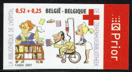 COB  3621 - ND - Cote: 20,00 € - La Croix-Rouge: Une Bibliothèque Dans L'hôpital - 2007 - 2001-…