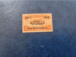 CUBA  NEUF  1938   AVIADOR  DOMINGO  ROSILLO  //  PARFAIT  ETAT  //  1er  CHOIX  // - Ongebruikt