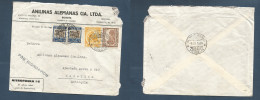 COLOMBIA. 1938 (8 Apr) Bogota - Medellin, Antioquia (9 Apr) Air Internal Multifkd Env Via Hidroavion. Scarce. - Kolumbien