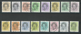 Niederlande NVPH 1237-52 , Mi 1197, 1200-03 ++ O - Gebraucht