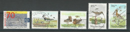 Niederlande NVPH 1300-04, Mi 1245-49A O - Oblitérés