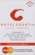 CROAZIA  KEY HOTEL   Hotel Croatia -     Cavtat - Hotel Keycards