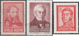 727204 MNH ARGENTINA 1966 PERSONALIDAD - Neufs