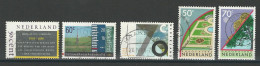 Niederlande NVPH 1345-47, 1353-54, Mi 1285-87, 1392-93 O - Used Stamps