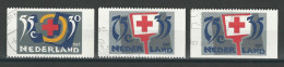 Niederlande NVPH 1384a-c, Mi 1323-25C/D O - Usados