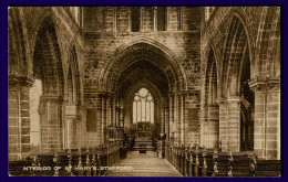 Ref 1638 - Early Postcard - Interior Of St Mary'sChurch - Stafford Staffordshire - Otros & Sin Clasificación