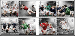 GROSSBRITANNIEN GRANDE BRETAGNE GB 2021 RUGBY UNION STAMP SET 8V  MNH SG 4597-604 MI 4872-79 YT 5271-78 SC 4772-79 - Nuevos