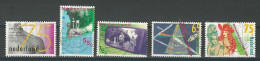 Niederlande NVPH 1403-07, Mi 1342-46 O - Gebraucht