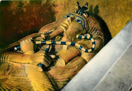 Egypte - Louxor - Luxor - Le Troisième Cercueil En Or Contenant La Momie Du Roi - Antiquité Egyptienne - CPM - Voir Scan - Louxor