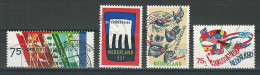 Niederlande NVPH 1420-23, Mi 1357-60 O - Usados