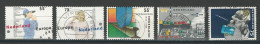 Niederlande NVPH 1428-32, Mi 1364-68 O - Gebraucht