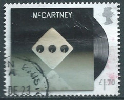 GROSSBRITANNIEN GRANDE BRETAGNE GB 2021 MUSIC GIANTS V PAUL MCCARTNEY: MCCARTNEY III (2020) £1.70  SG 4524 MI 4774 YT 51 - Gebruikt