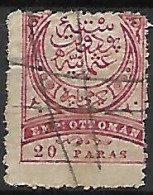 TURQUIE    -    1884.   Y&T N° 56 Oblitéré - Oblitérés