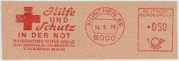 Deutsche Bundespost 1976, Freistempel / EMA / Meterstamp Bayerisches Rotes Kreuz München / Croix-Rouge / Red Cross - Croix-Rouge