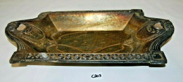 C203 Magnifique Plat - Métal Argenté - Louis XVI - France - Silberzeug
