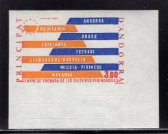 ANDORRA(1984) Pyrenees Art Center. Imperforate. Scott No 327. - Altri & Non Classificati