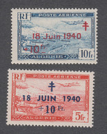 Colonies Françaises - Algérie -Timbres Neufs** PA N°7 Et 8 - Aéreo