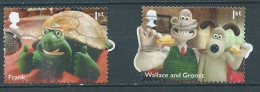 GROSSBRITANNIEN GRANDE BRETAGNE GB 2022 AARDMAN CLASSICS SET 2V USED SG 4725-6 MI 5058-9 YT 5449-50 SN 4286-7 - Used Stamps