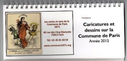 Calendrier Amis Commune De Paris 2015 - Tamaño Grande : 2001-...