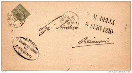 1895 LETTERA CON ANNULLO SONCINO    CREMONA - Ongebruikt