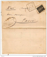 1894  LETTERA CON ANNULLO CASIER  TREVISO - Storia Postale