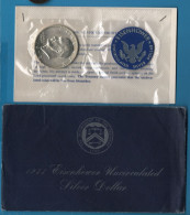 USA 1 DOLLAR 1972 S KM# 203a  Billon (.400 Silver) "Eisenhower Dollar"  UNC - 1971-1978: Eisenhower