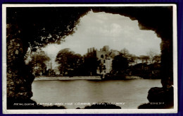Ref 1638 - 1950 Real Photo Postcard - Menlough Castle & Corrib River - Galway Ireland - Galway