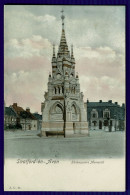 Ref 1638 - Early Postcard - Shakespeare's Memorial - Stratford On Avon Warwickshire - Stratford Upon Avon